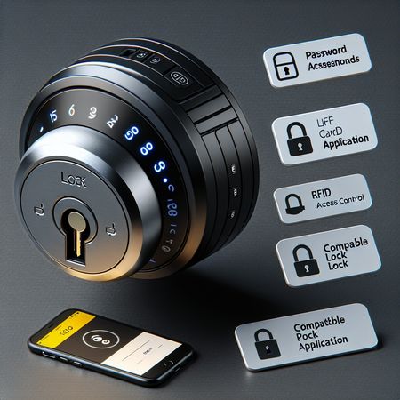 Trava Eletrnica para Portas